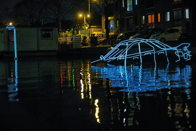 90-min Amsterdam Light Festival Tour - Private Boat on Amsterdam Canals, With a Skipper at the Helm