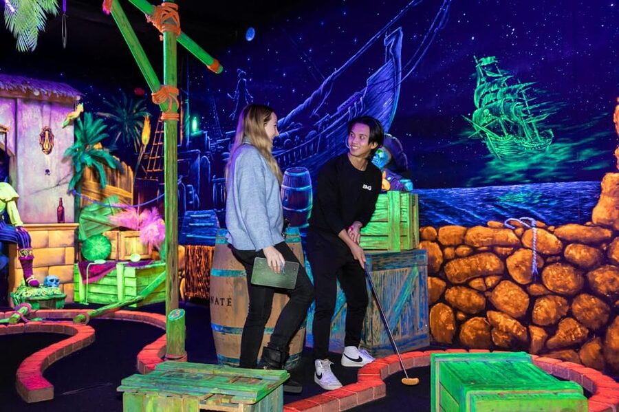 Aloha Amsterdam: 12-Hole Glow-in-the-Dark Mini-Golf - What’s Included, and Why It Still Feels Like Value