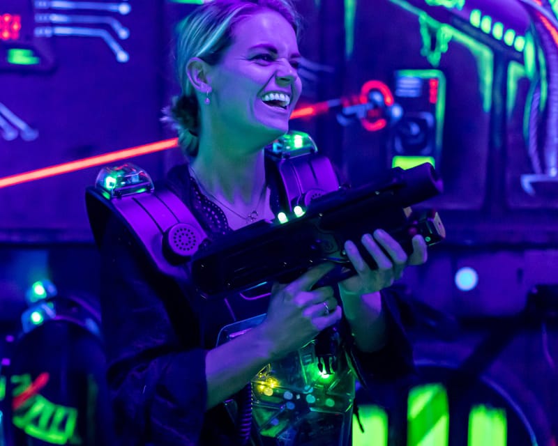 Aloha Amsterdam: Laser Tag Experience - Dress code tip: don’t wear white under UV