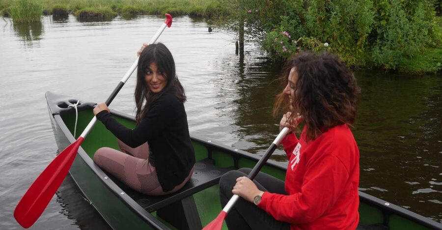 Amsterdam: 2-Hour Guided Canoe Trip - The halfway drink stop, and how to handle wet weather reality