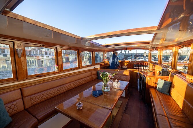 Amsterdam 2 Hour Small-Group Canal Cruise with Dutch Snacks & Bar - Key points before you board