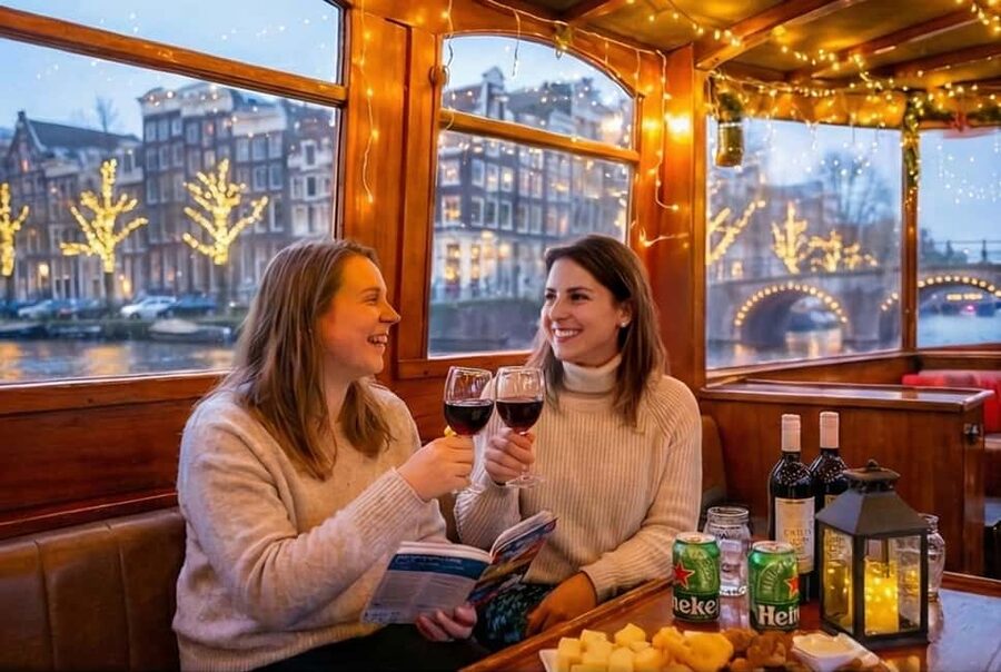 Amsterdam: 90 min Cruise with Local Guide & Unlimited Drinks - Key points that matter before you go