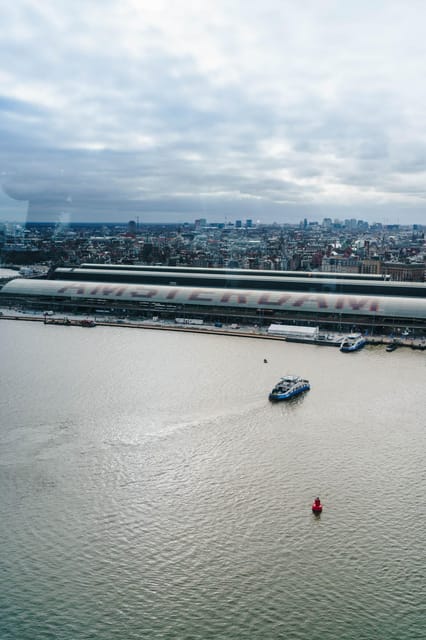 Amsterdam: A'DAM Lookout Entry Ticket with 1 drink - Over the Edge swing and Amsterdam VR: worth paying for or skip