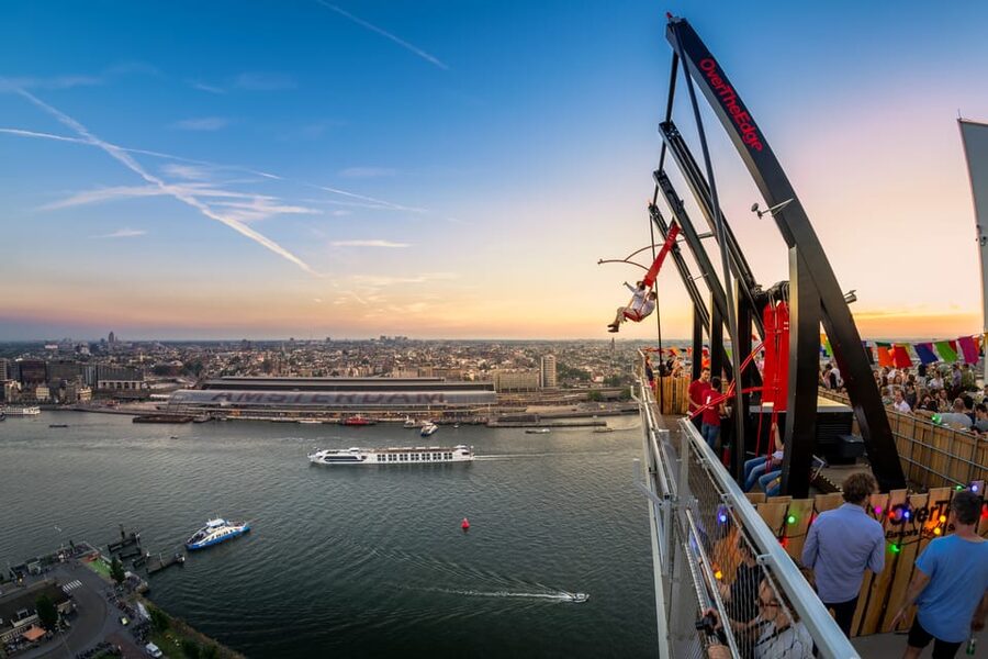 Amsterdam: A'DAM Lookout Entry Ticket with 1 drink - Price and value: is $24 a good deal?