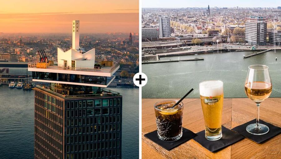 Amsterdam: A'DAM Lookout Entry Ticket with 1 drink - Getting to A’DAM Lookout from Amsterdam Centraal, step by step