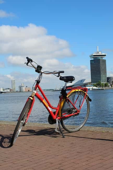 Amsterdam:: Bike Rental with Free Self-Guided Tour - Amsterdam highlights by bicycle, without the hurry
