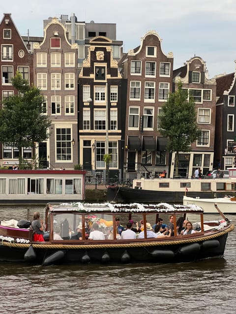 Amsterdam: Boat Tour with Optional Unlimited Drinks - Your Night Route, Stop by Stop on the Amsterdam Canals