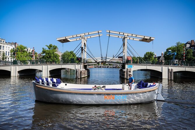 Amsterdam Canal Cruise in Open Boat with Unlimited Drinks Option - Price and value at about $21.77 for an Amsterdam must-do
