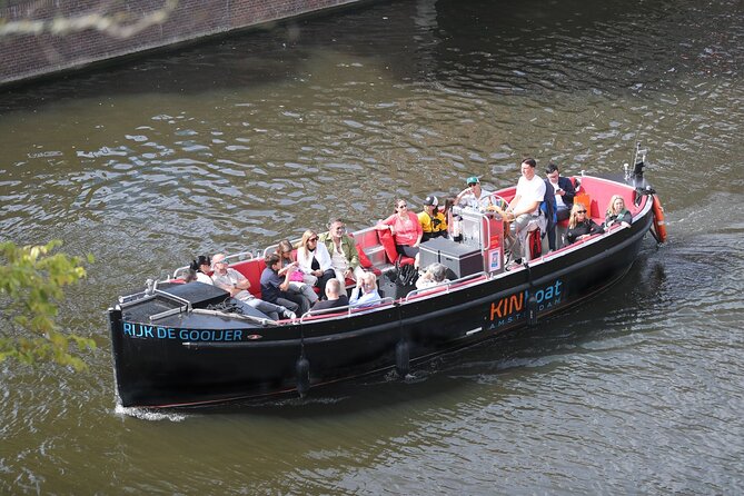Amsterdam Canal Cruise in Open Boat with Unlimited Drinks Option - The route in plain English: Westerkerk, Jordaan connections, and canal photo moments