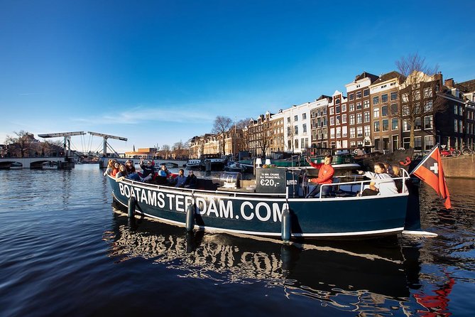 Amsterdam Canal Cruise With Live Guide and Unlimited Drinks - Meeting at Amstel 51F, Then Out to the Canals