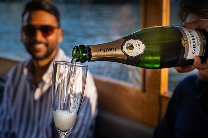 Amsterdam Champagne Private Canal Cruise - The 90 minutes that actually feel like time well spent
