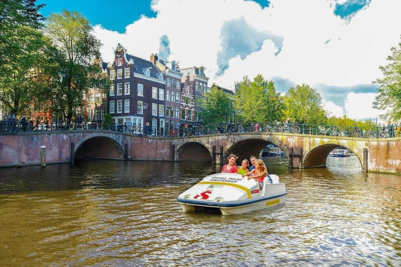 Amsterdam: Chart Your Own Canal Course by Pedal Boat - Key highlights worth knowing