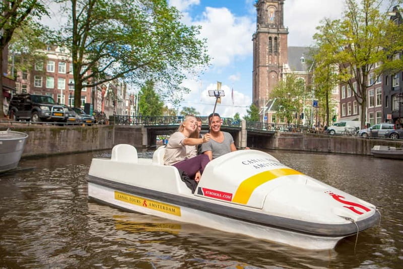 Amsterdam: Chart Your Own Canal Course by Pedal Boat - Stromma Rijksmuseum dock, gear up fast, and choose your map