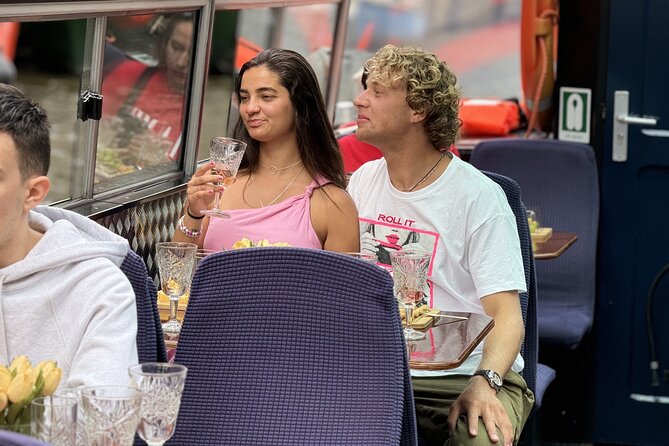 Amsterdam Cheese and Wine Canal Cruise - Prinsengracht #263 and the Anne Frank Home Area You Pass From the Water