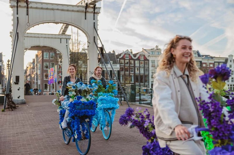 Amsterdam: City Centre, Guided Bike Tour on Flower Bikes - Key highlights at a glance