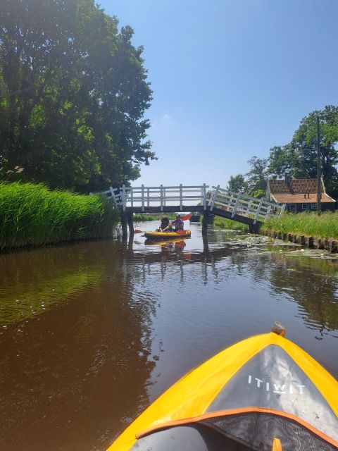 Amsterdam: Countryside Bike and Kayak Guided Tour - The North Holland bike sections: countryside roads without the planning headache