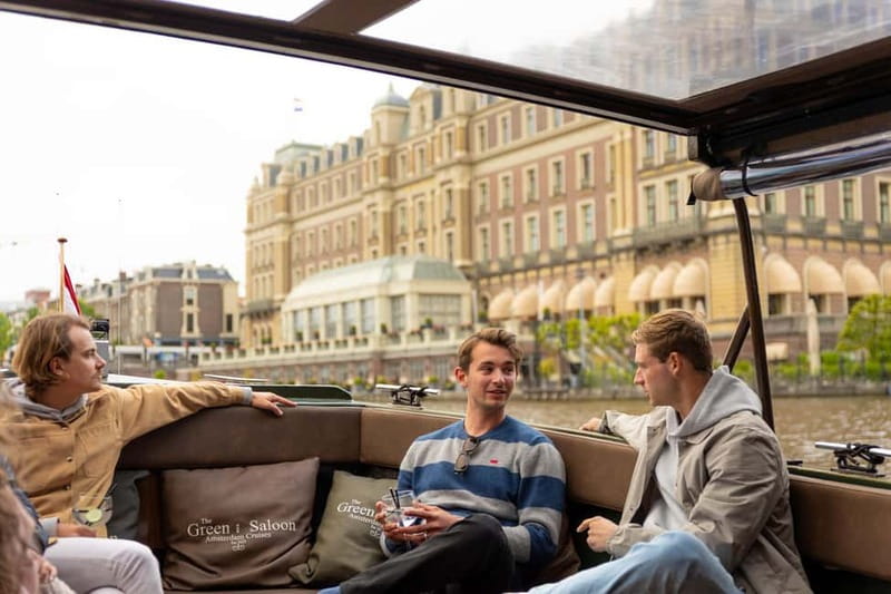 Amsterdam: Covered Heated Canal Cruise with Bitterballen - Key things to know before you go
