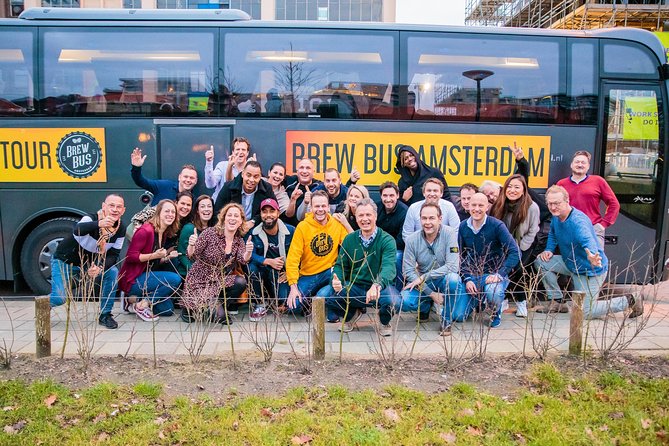 Amsterdam Craft Beer Brewery Tour by Bus with Tastings - Price and value: what the $70.60 buys you