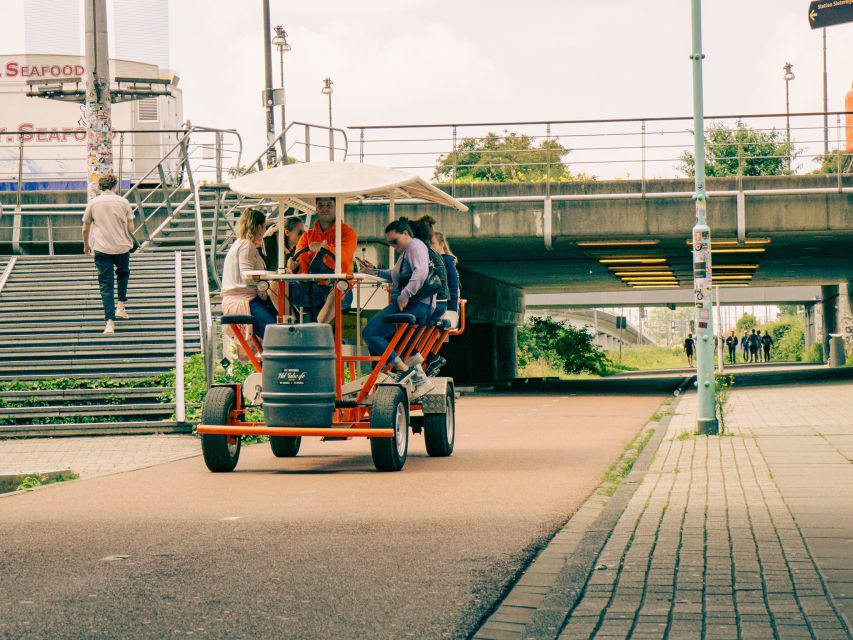 Amsterdam: Dutch Beer Bike Blast Tour with Onboard Bar - Onboard Bar Details: 20 Liters of Beer Included