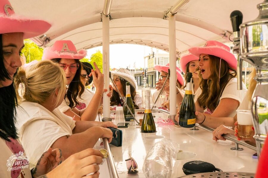 Amsterdam: Dutch Prosecco Party Bike - Price and Value: What $37 Buys You for 75 Minutes