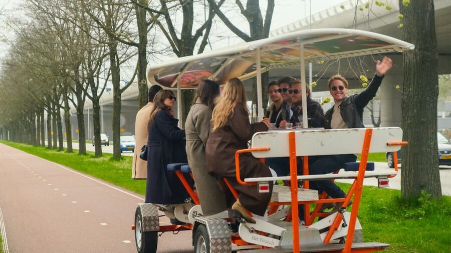 Amsterdam: Dutch Prosecco Party Bike - What to Bring and What to Expect on the Day