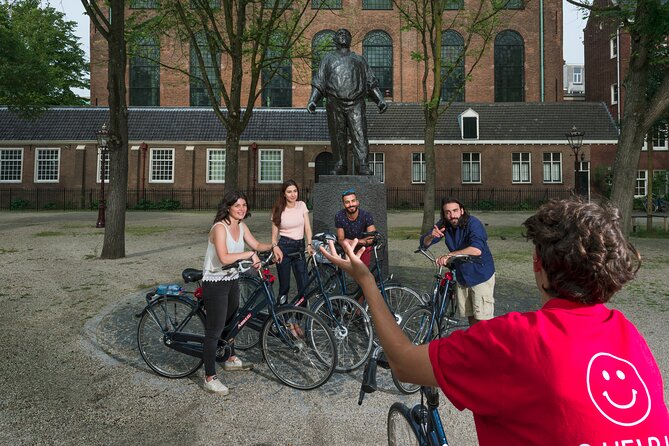 Amsterdam: E-Bike Sightseeing Tour - Scharrebiersluis and the Portuguese Synagogue photo-and-story stops