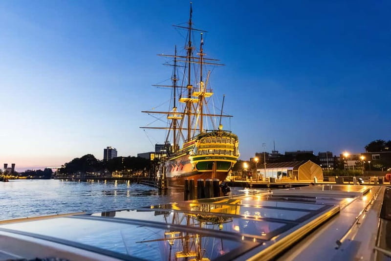 Amsterdam: Evening Cruise with Optional Wine and Snacks - Key highlights before you go