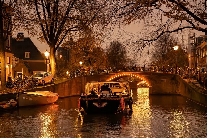 Amsterdam Evening (Sunset) Canal Cruise with optional drinks - Canal Ring (Grachtengordel) from water level, not street level