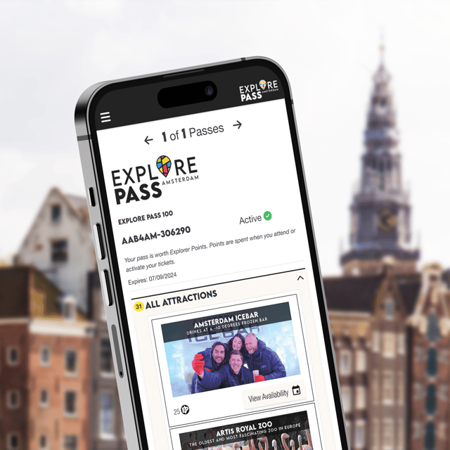 Amsterdam: Explore Pass with Over 35 Attractions - Canal Cruises and Food or View-Based Experiences