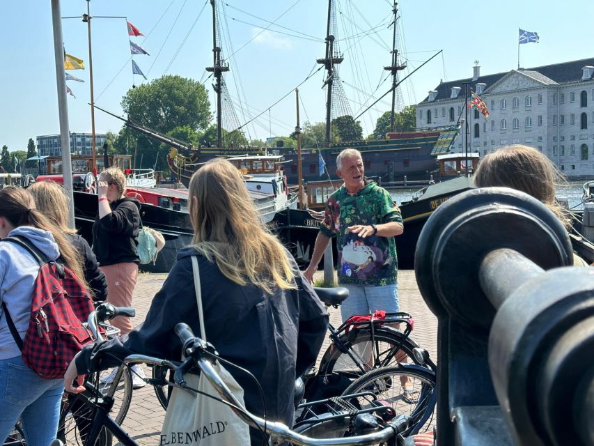 Amsterdam: Explore the City Highlights by Bike - Anne Frank House (exterior) and Westerkerk: seeing famous places in context