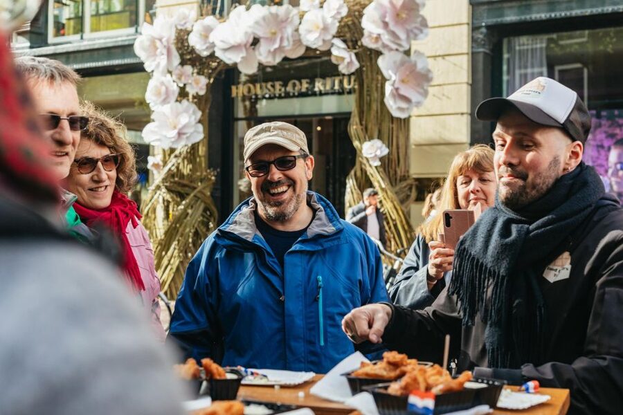 Amsterdam: Food and Culture Walking Tour with Tastings - Meeting In Front of Asian Kitchen at the Flower Market