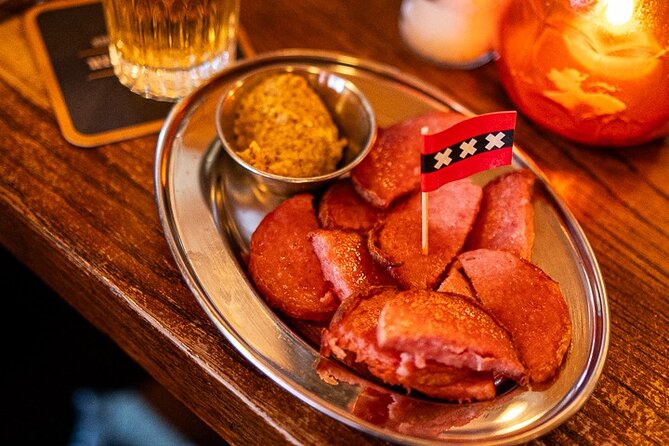 Amsterdam Food Tour: +10 Tastes, Culture and Canals with Sherpa - Korte Reguliersdwarsstraat: the veal croquette sandwich stop