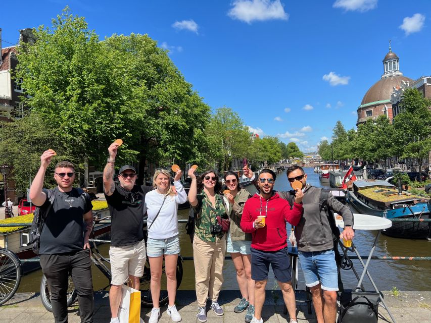 Amsterdam: Food Tour with Drinks by Spui, Canals and Jordaan - Drinks Included, Alcohol Optional, and How to Stay Comfortable