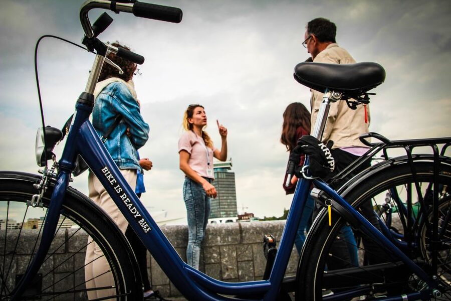 Amsterdam full day tour: Walking, Biking & Cruising - A one-day Amsterdam hit list, on foot, by bike, and by boat