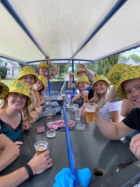 Amsterdam: Guided Beer Bike or Prosecco Bike Tour - The 85 minute flow: what happens before, during, and after