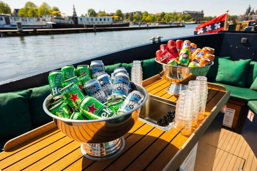 Amsterdam: Guided Open Boat Cruise Unlimited Drinks Option - Key Things to Know Before You Go