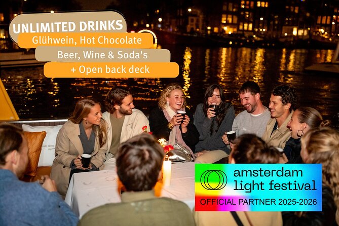 Amsterdam: heated Light Festival Cruise | Incl. Drinks Option - Key things I’d watch for before you go