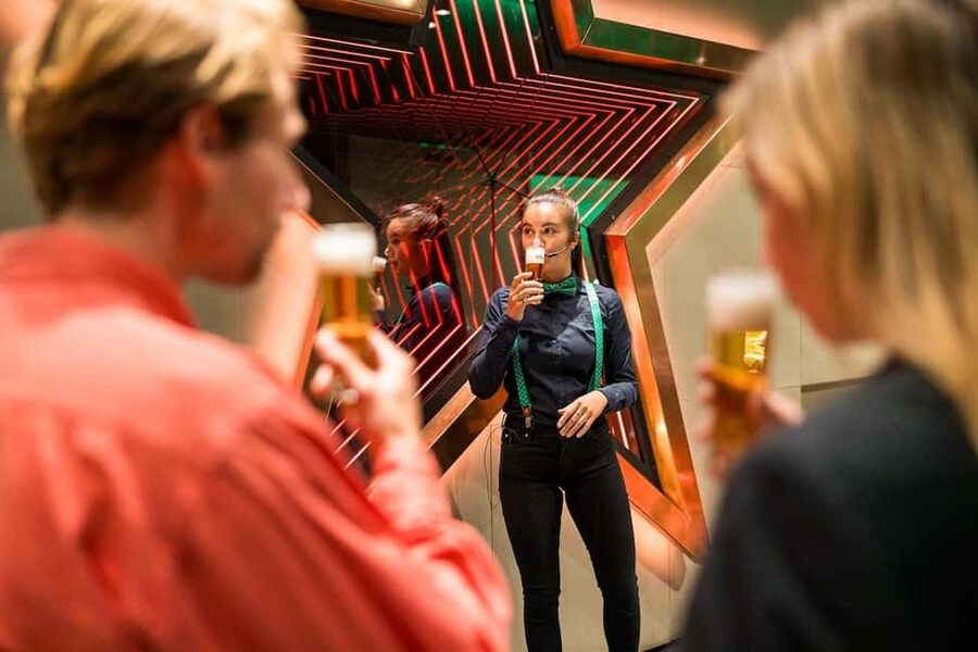 Amsterdam: Heineken Experience Ticket including 2 Drinks - Interactive Photo Moments and the Personalized Bottle Option