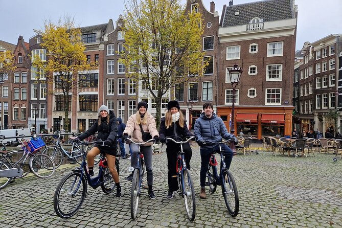 Amsterdam Highlights Bike or E-Bike Tour - Jordaan canals and narrow alleys, plus the Anne Frank and Rembrandt pause