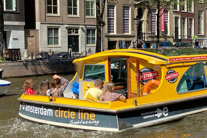 Amsterdam: Historic City Sightseeing Canal Cruise - Westerkerk to Houseboat Museum, the canal belt in close-up