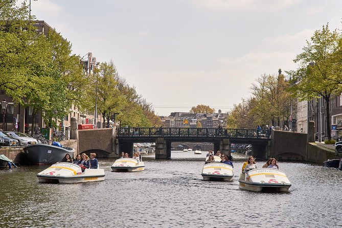 Amsterdam Independent Sightseeing by Pedal Boat - Where to aim: Anne Frank House, Rijksmuseum, and canal photo moments