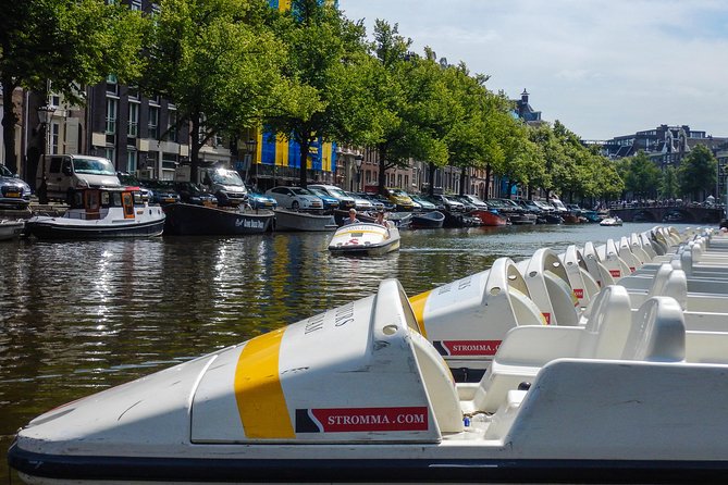 Amsterdam Independent Sightseeing by Pedal Boat - Pace, power, and who will actually enjoy pedaling