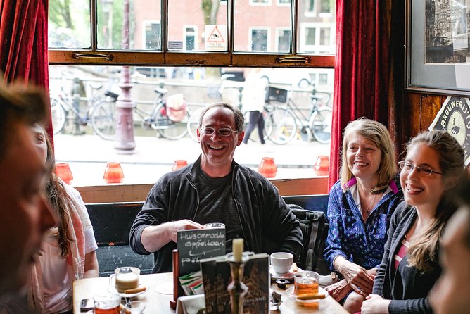 Amsterdam Jordaan Food & Drinks Tour with Eating Europe - Mama’s Koelkast rotirol and poffertjes on Oude Leliestraat