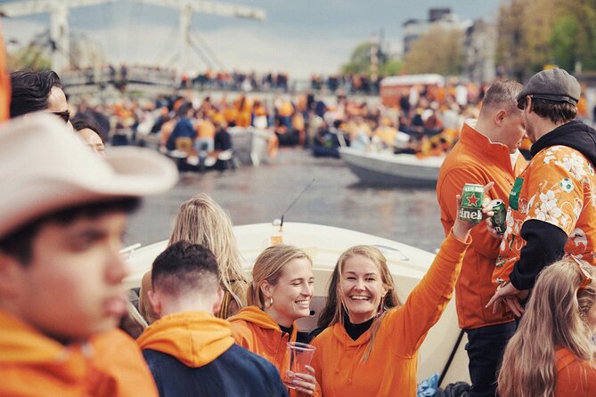 Amsterdam King’s Day Boat Party with Unlimited Drinks 2026 - Why King’s Day on the canals feels special