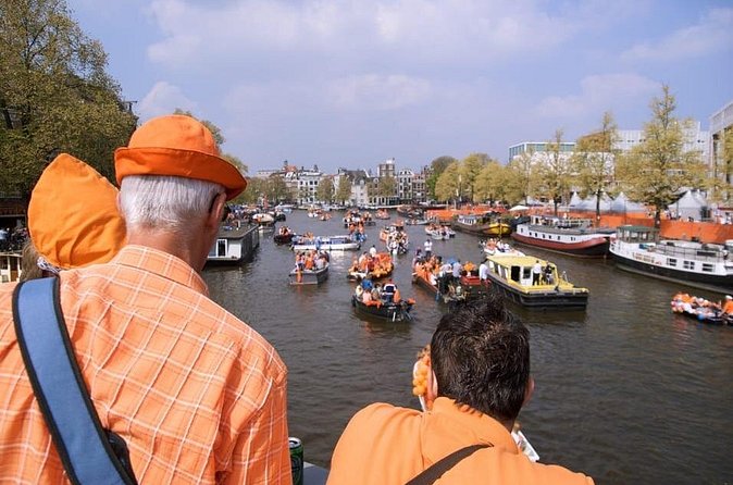 Amsterdam: Kingsday Party Cruise including Drinks - The Actual Cruise Experience: From Main Canals to Quieter Waterways