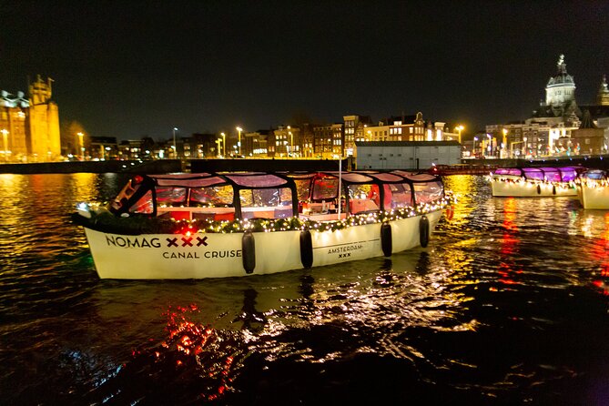 Amsterdam Light Festival: Canal Cruise + Snack & Unlimited Drinks - FAQ