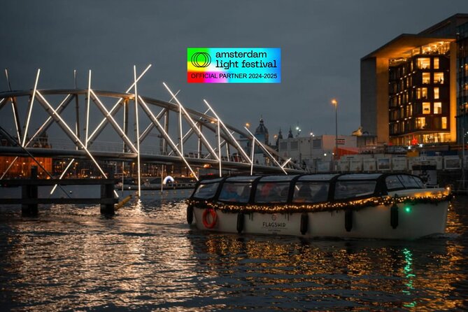 Amsterdam Light Festival: Cruise Unlimited Drinks & Bite option - Timing, Meeting Point, and Avoiding Quay Chaos at Prins Hendrikkade
