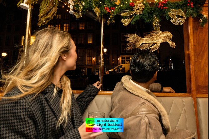 Amsterdam Light Festival: Heated Boat Cruise + Hot Drinks & Bite - Key Highlights to Know Before You Go