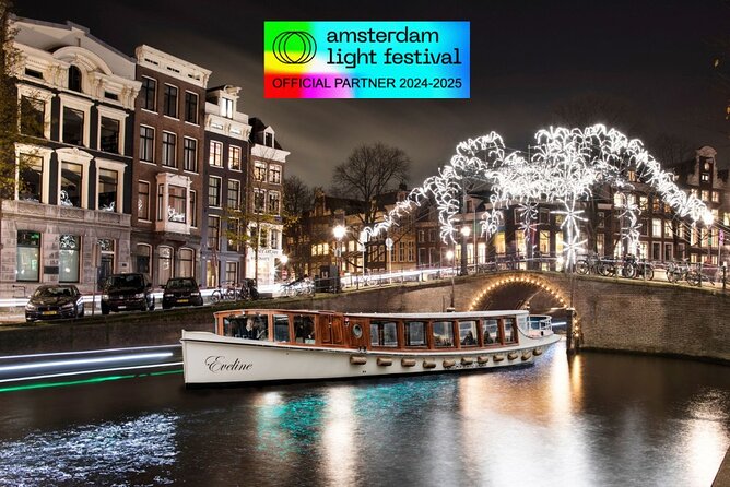 Amsterdam Light Festival: Heated Boat Cruise + Hot Drinks & Bite - The 75 Minutes That Actually Matter on a Dark Canal
