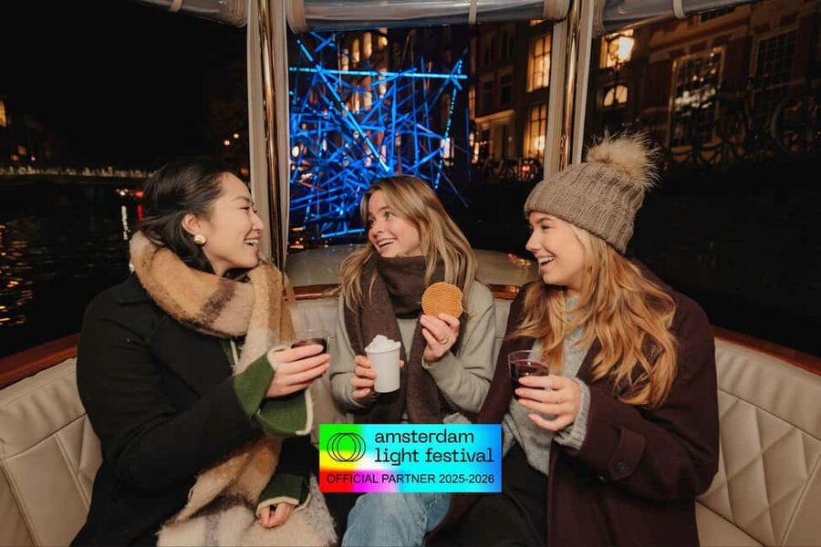Amsterdam: Light Festival Heated Cruise + Unl Drinks & Snack - Route walkthrough: how each stop shapes your night’s view